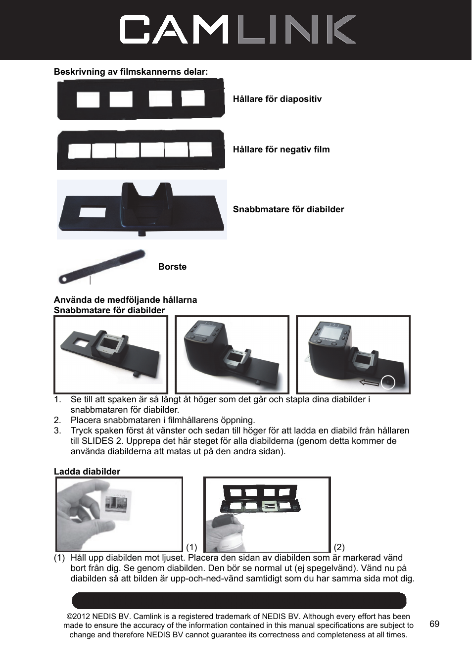 Camlink Film scanner User Manual | Page 69 / 138