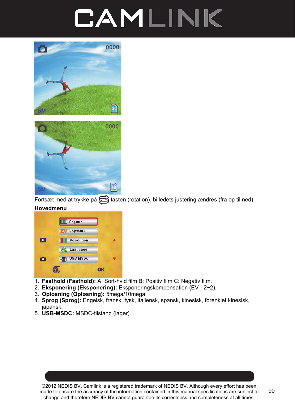 Camlink Film scanner User Manual | Page 90 / 138