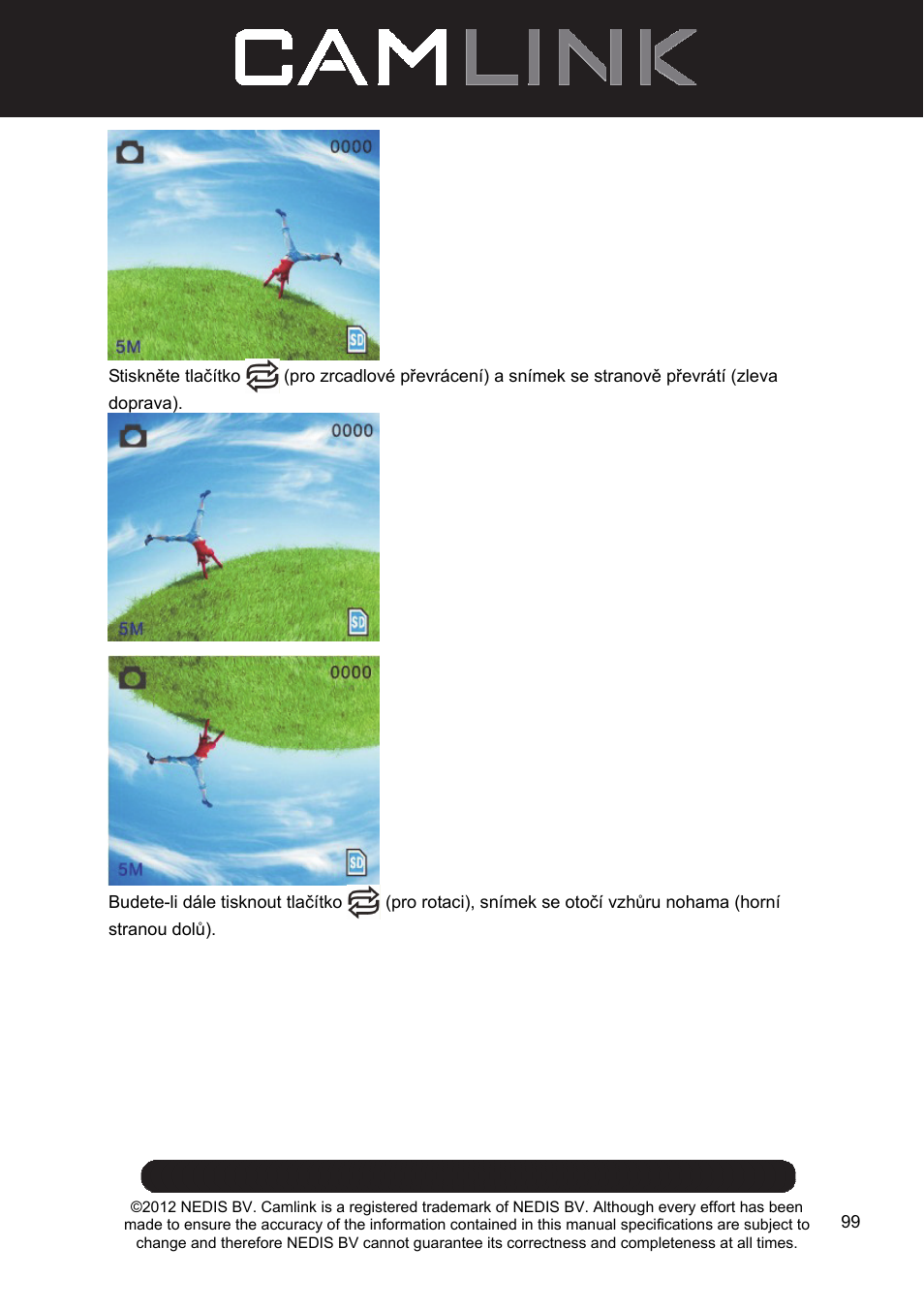 Camlink Film scanner User Manual | Page 99 / 138
