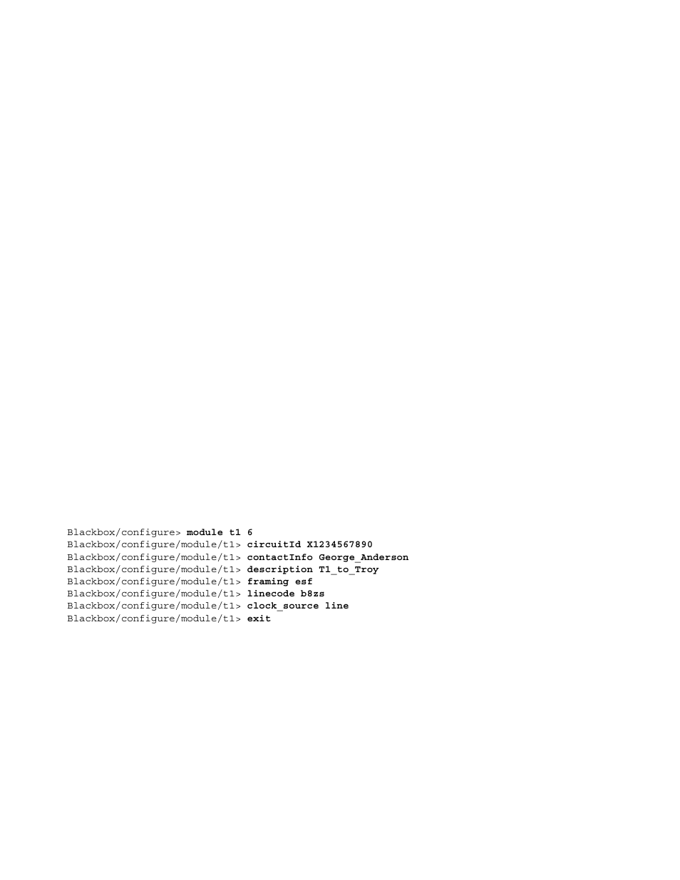 Wan interface configurations, 1 t1 interface configuration, 1 module configuration | 1 t1, 2 bundle configuration, 1 fractional t1, Wan i, Nterface, Onfigurations, T1 interface configuration | Black Box LR1102A-T1/E1 User Manual | Page 129 / 142