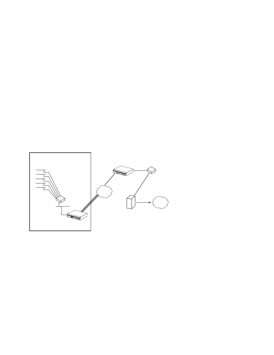 Virtual lan forwarding, 1 managing vlan traffic, Irtual | Lan f, Orwarding, Managing vlan traffic | Black Box LR1102A-T1/E1 User Manual | Page 131 / 142
