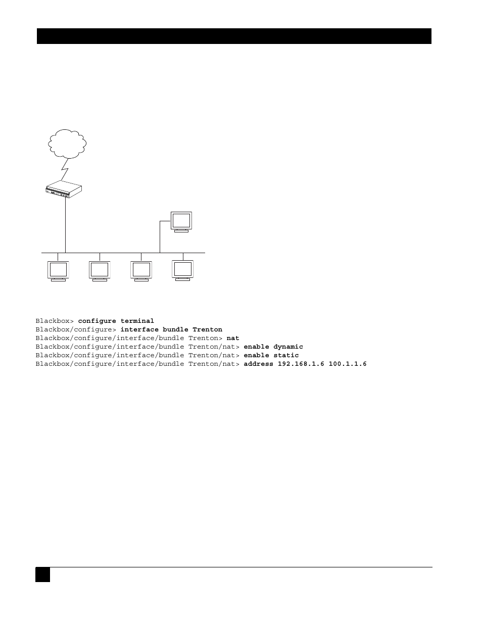 3 configuration for figure 1, Configuration for figure 1 | Black Box LR1102A-T1/E1 User Manual | Page 80 / 142