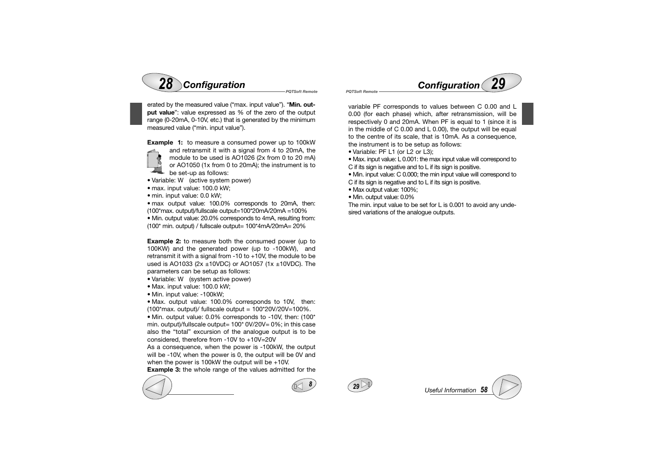 Carlo Gavazzi PQT-90 User Manual | Page 16 / 46