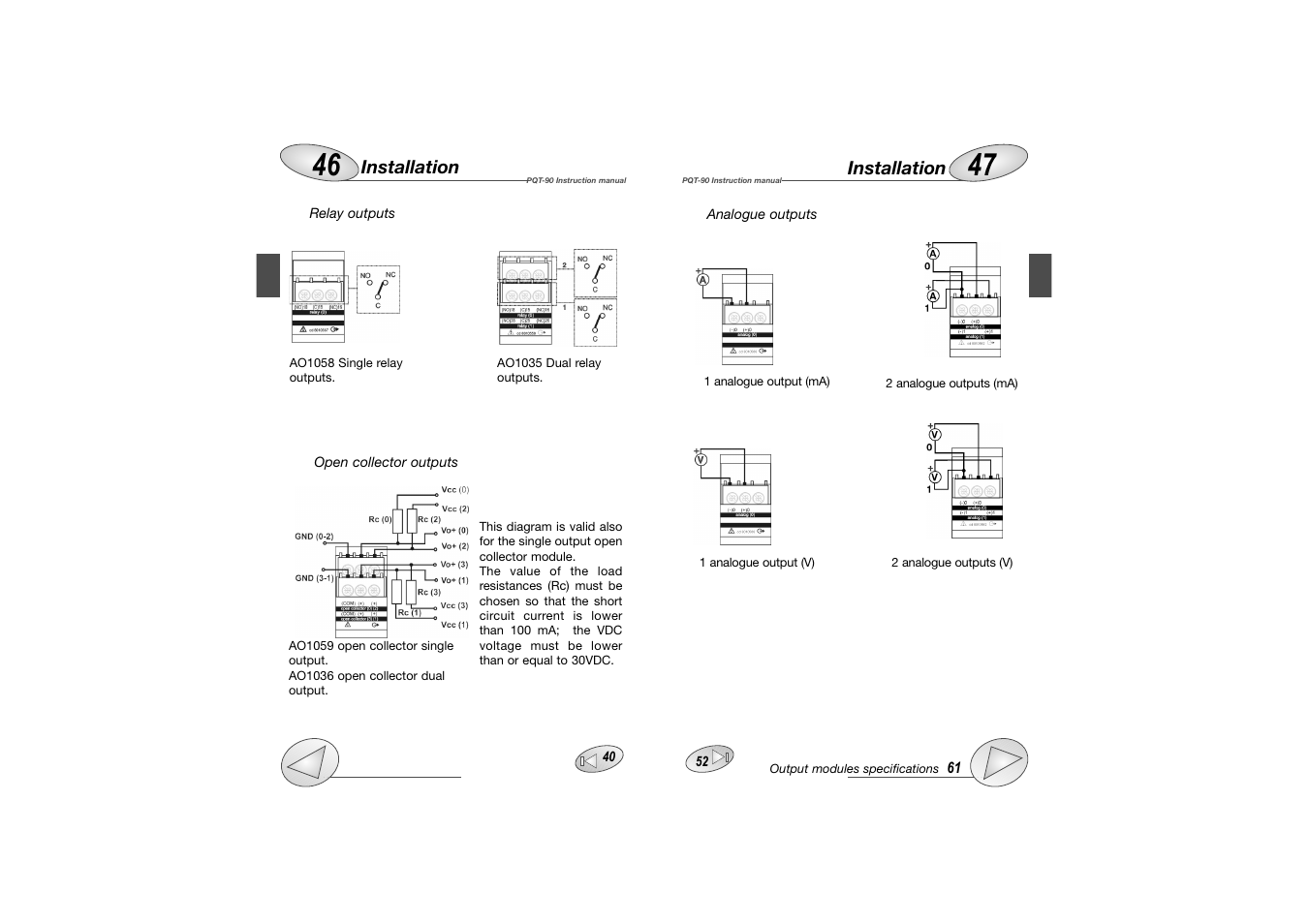 Carlo Gavazzi PQT-90 User Manual | Page 25 / 46