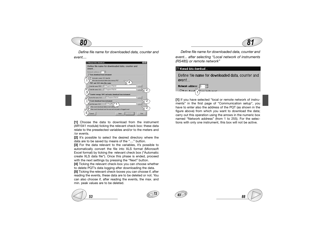 Carlo Gavazzi PQT-90 User Manual | Page 42 / 46