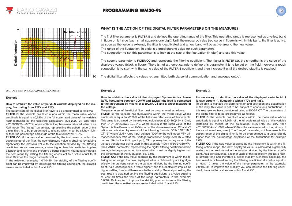 Carlo gavazzi | Carlo Gavazzi WM30 User Manual | Page 14 / 21