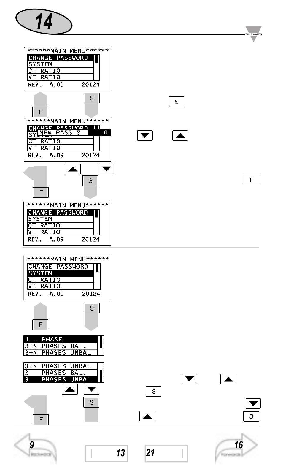 Let’s start | Carlo Gavazzi WM3-96 User Manual | Page 13 / 63