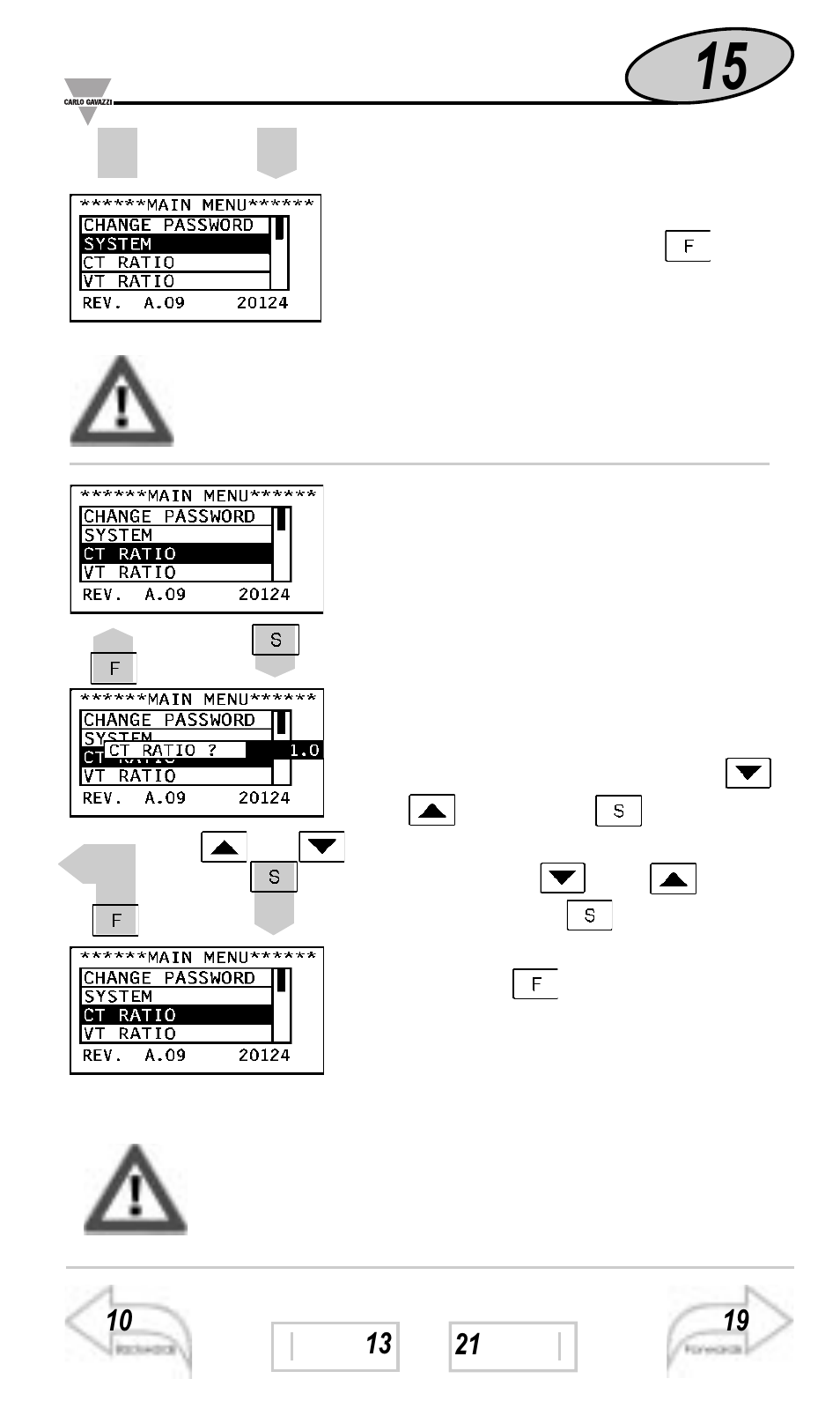 Let’s start | Carlo Gavazzi WM3-96 User Manual | Page 14 / 63