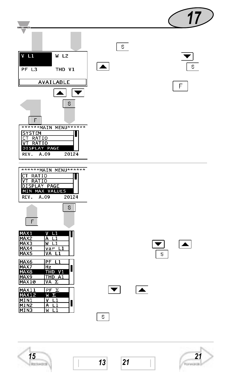 Let’s start | Carlo Gavazzi WM3-96 User Manual | Page 16 / 63