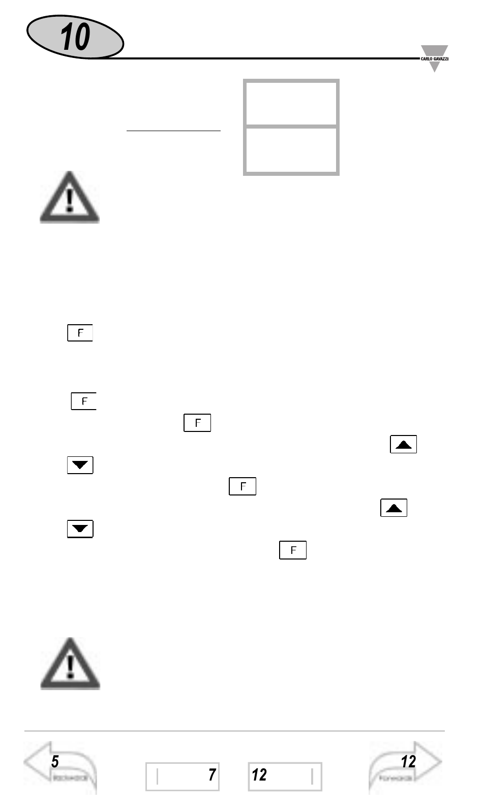 Displaying of the variables | Carlo Gavazzi WM3-96 User Manual | Page 9 / 63