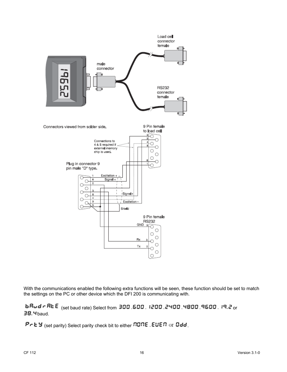 Cooper Instruments & Systems DFI 200 Hand Held Indicator User Manual | Page 16 / 21
