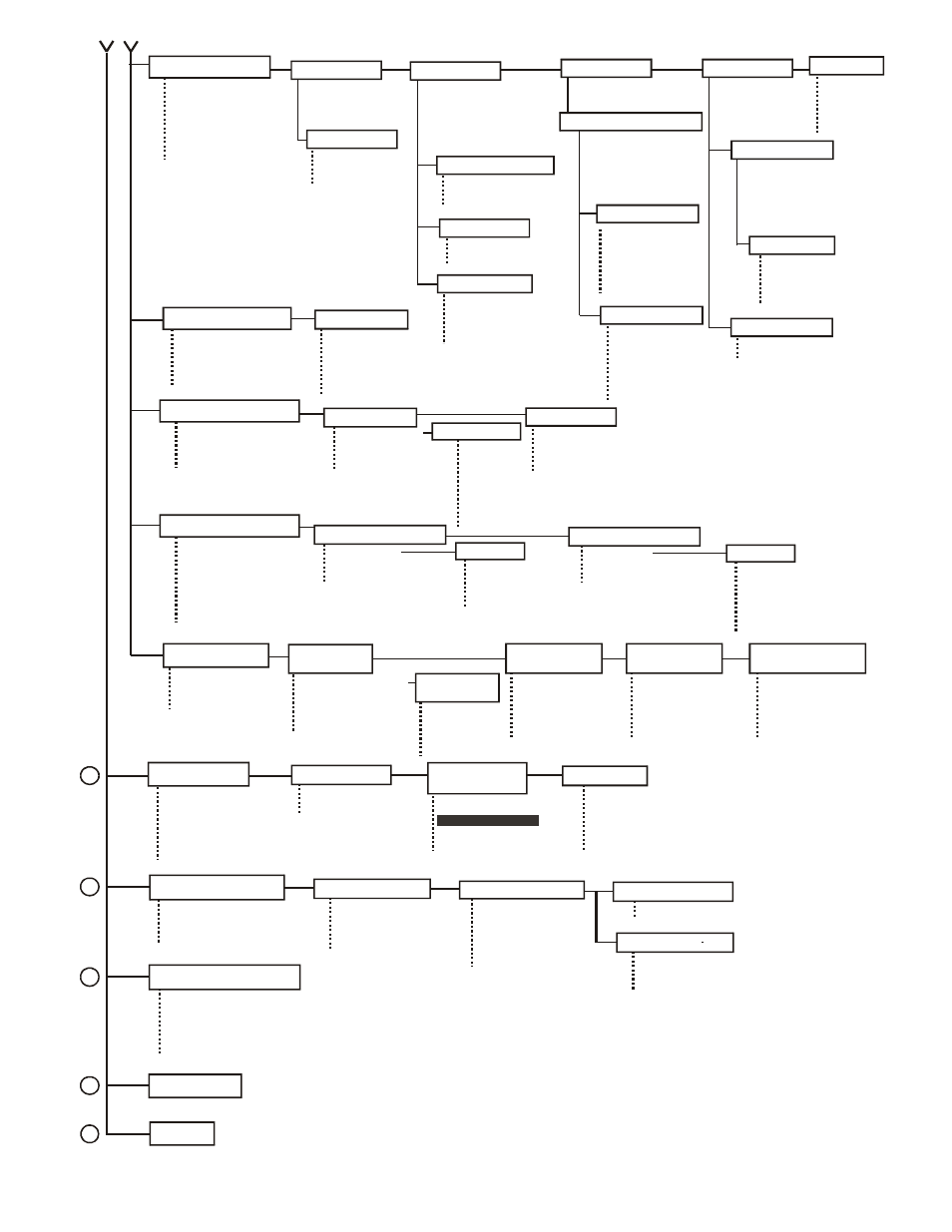 Menu tree | Black Box LR5100A-T User Manual | Page 73 / 98