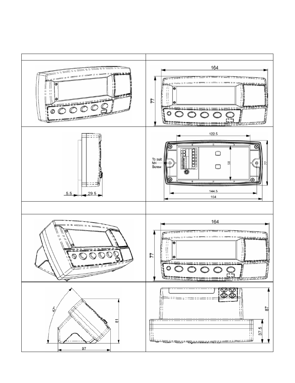 0 appendix | Cooper Instruments & Systems DFI 250X Digital Weight Indicator User Manual | Page 33 / 38