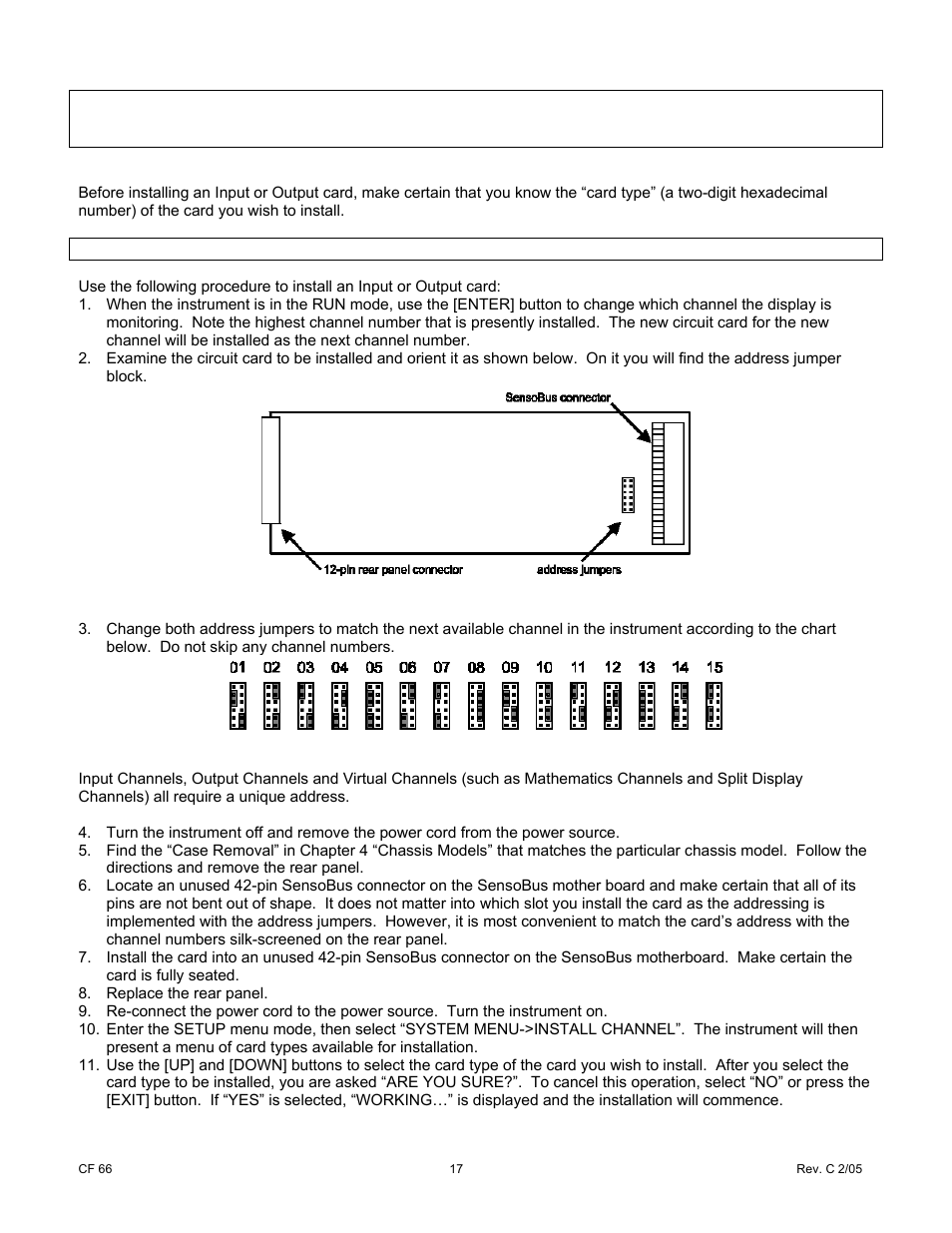 Cooper Instruments & Systems DFI 1650 Multi-Channel Digital Force Indicator User Manual | Page 23 / 89