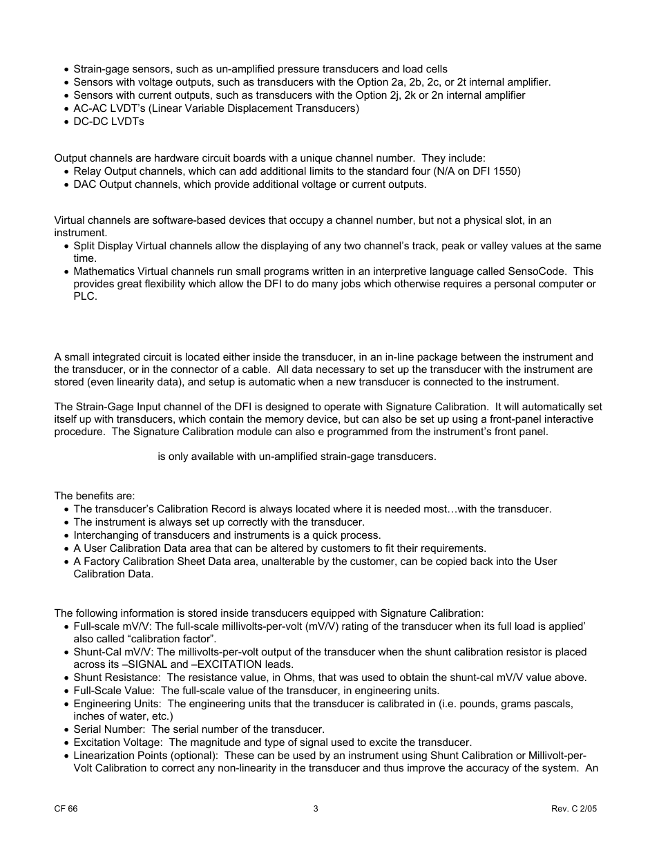 Cooper Instruments & Systems DFI 1650 Multi-Channel Digital Force Indicator User Manual | Page 9 / 89