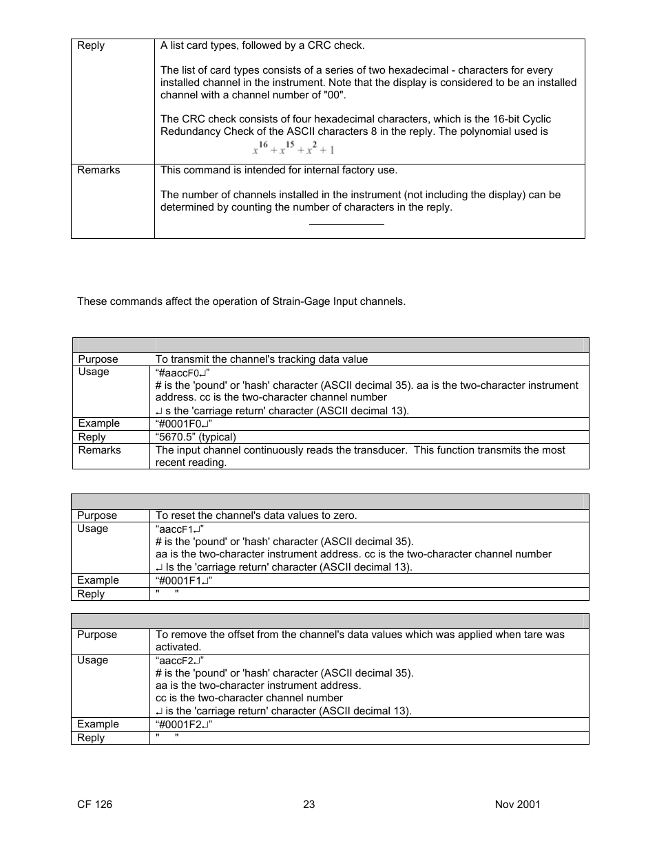 Cooper Instruments & Systems DFI 1650 Multi-Channel Digital Force Indicator User Manual | Page 26 / 56
