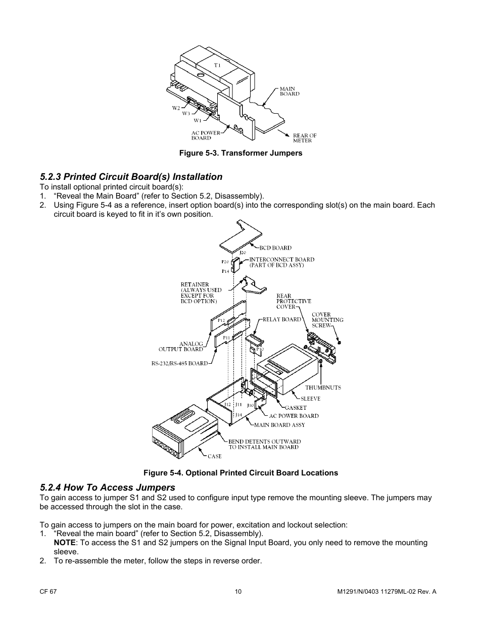 3 printed circuit board(s) installation, 4 how to access jumpers | Cooper Instruments & Systems DFI INFINITY Digital Force Indicator/Controller User Manual | Page 15 / 81
