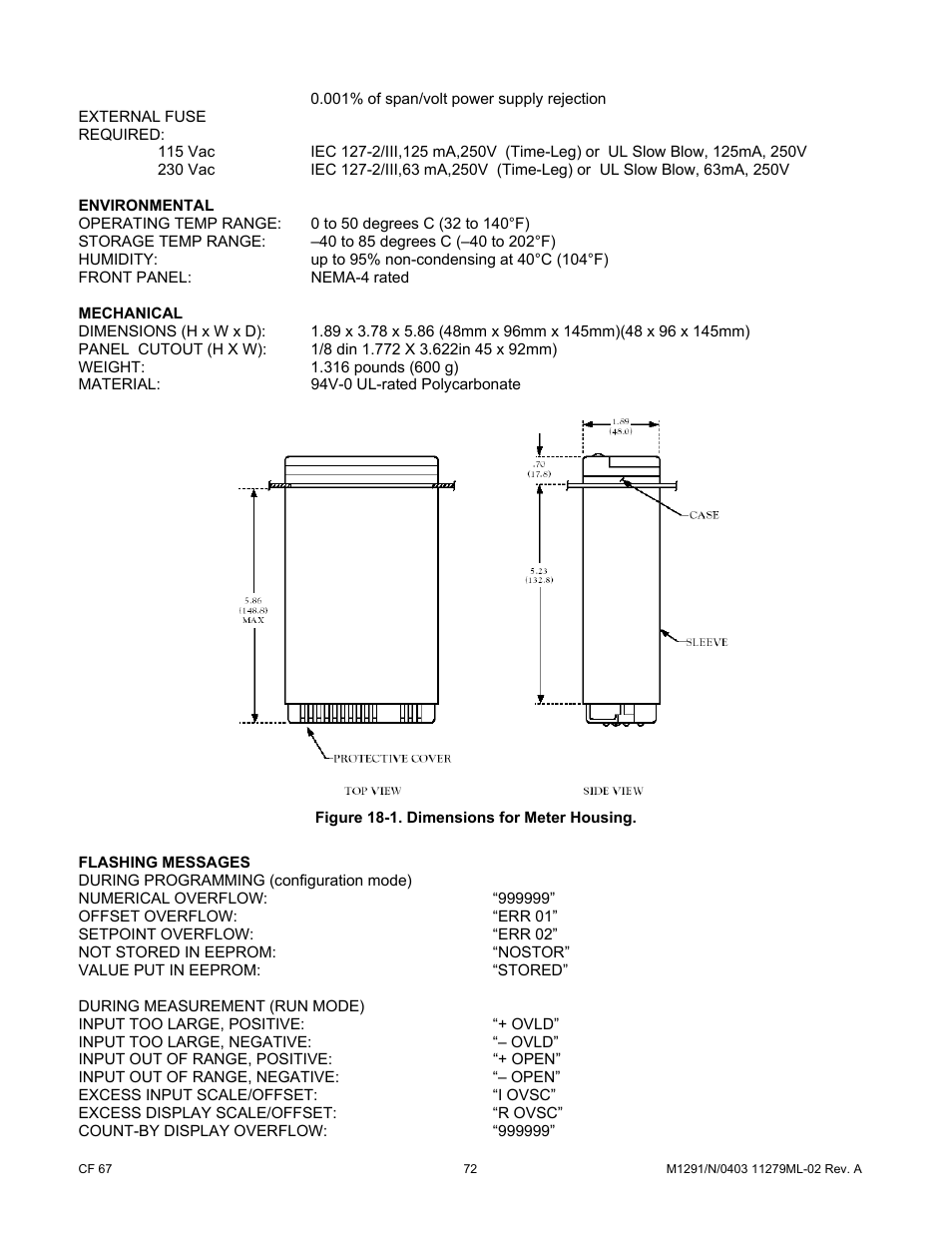 Cooper Instruments & Systems DFI INFINITY Digital Force Indicator/Controller User Manual | Page 77 / 81