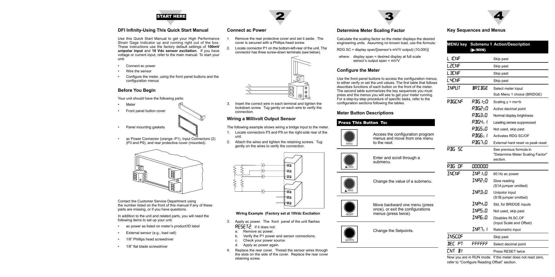 Cooper Instruments & Systems DFI INFINITY Digital Force Indicator/Controller User Manual | 2 pages