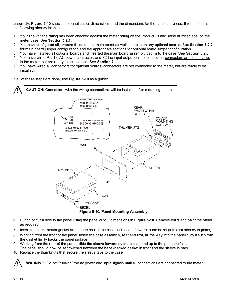 Cooper Instruments & Systems DFI INFINITY B Ultra High Performance Digital Force Indicator User Manual | Page 20 / 90