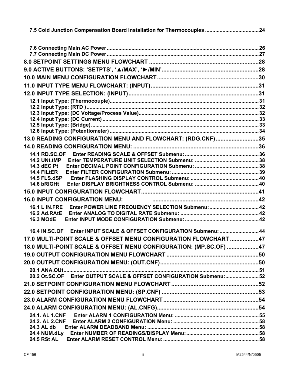 Cooper Instruments & Systems DFI INFINITY B Ultra High Performance Digital Force Indicator User Manual | Page 3 / 90