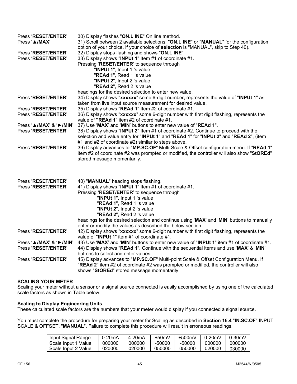 Cooper Instruments & Systems DFI INFINITY B Ultra High Performance Digital Force Indicator User Manual | Page 50 / 90