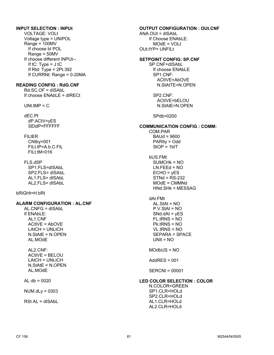 Cooper Instruments & Systems DFI INFINITY B Ultra High Performance Digital Force Indicator User Manual | Page 86 / 90