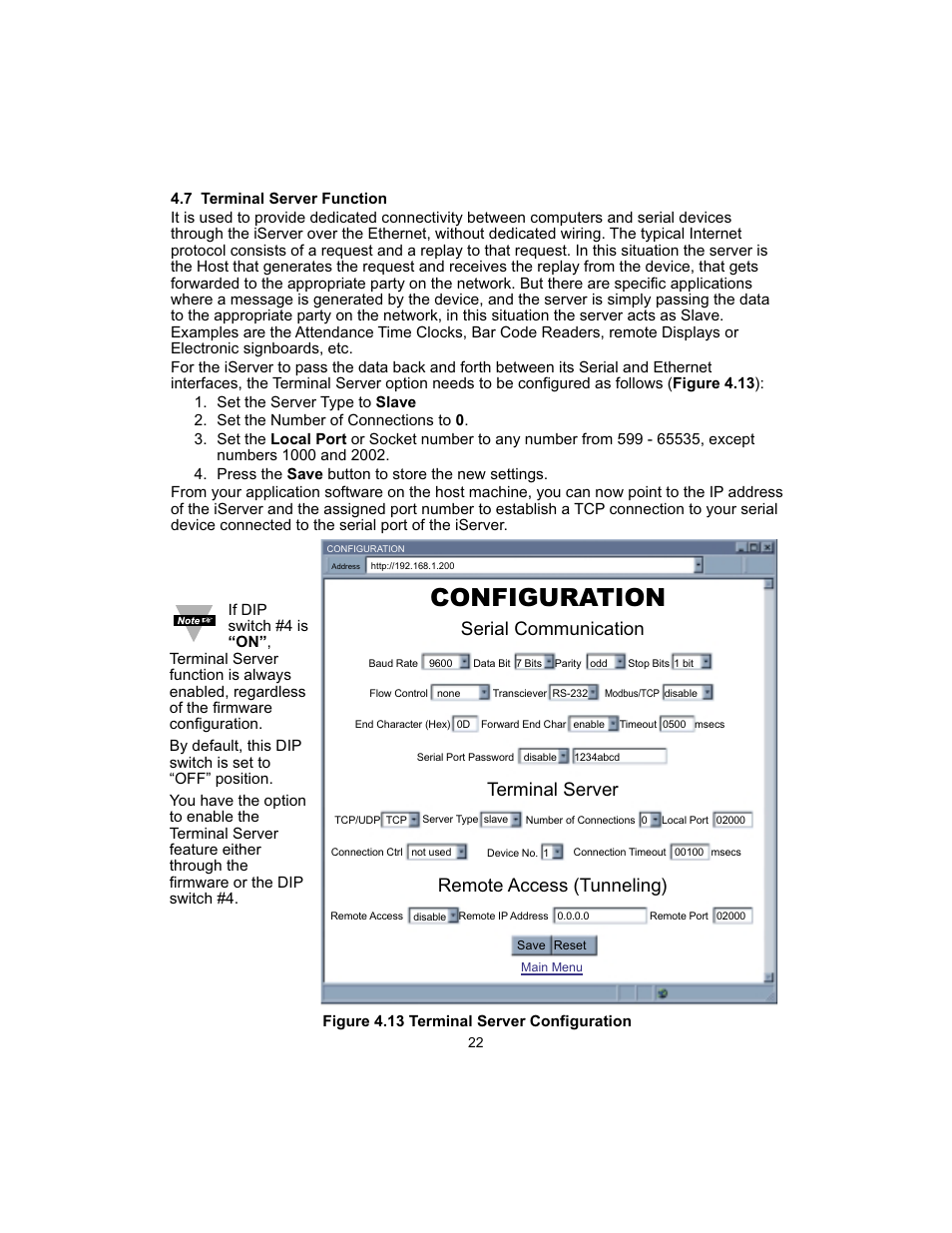 Configuration | Cooper Instruments & Systems DFI INFINITY B Ultra High Performance Digital Force Indicator User Manual | Page 25 / 45