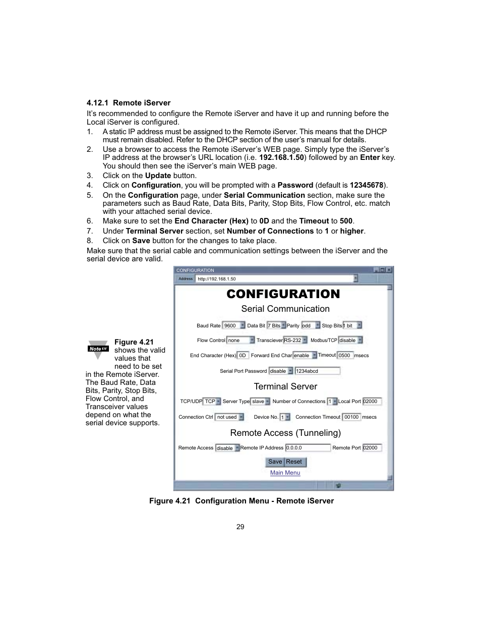Configuration | Cooper Instruments & Systems DFI INFINITY B Ultra High Performance Digital Force Indicator User Manual | Page 32 / 45