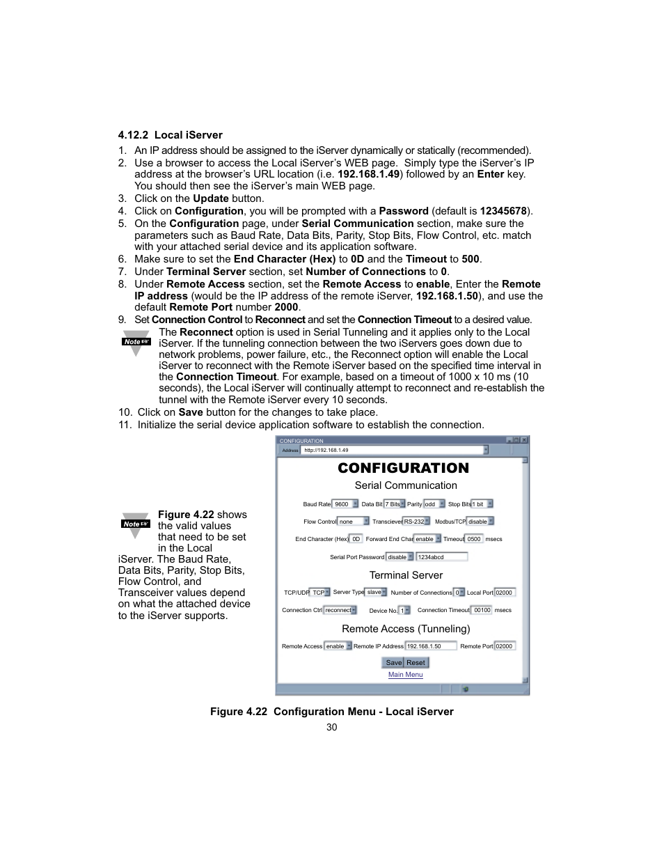 Configuration | Cooper Instruments & Systems DFI INFINITY B Ultra High Performance Digital Force Indicator User Manual | Page 33 / 45