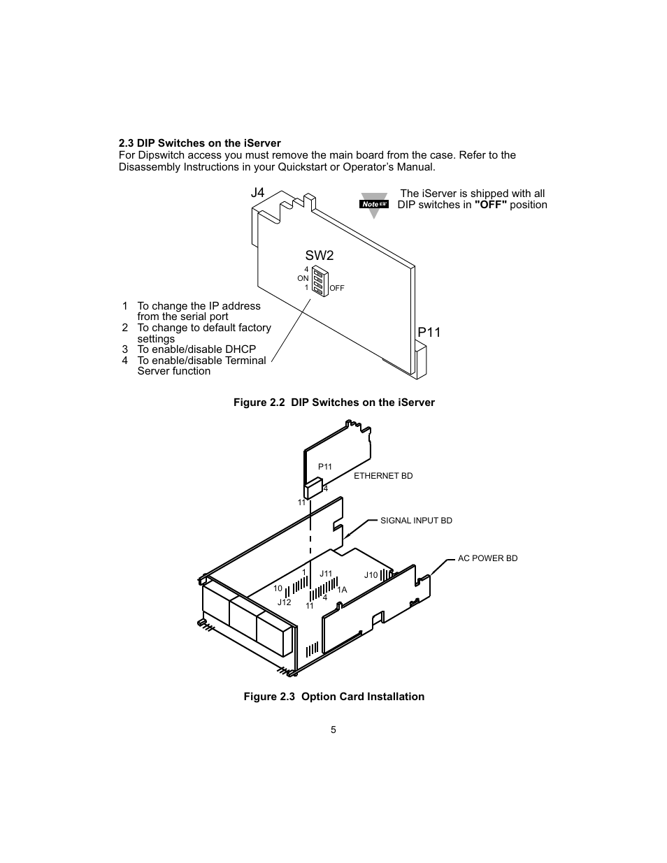 Sw2 j4 | Cooper Instruments & Systems DFI INFINITY B Ultra High Performance Digital Force Indicator User Manual | Page 8 / 45