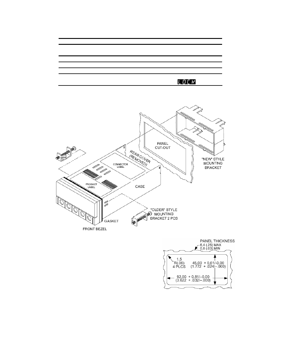 Cooper Instruments & Systems DFI Infinity CS Economy Digital Indicator User Manual | Page 12 / 36