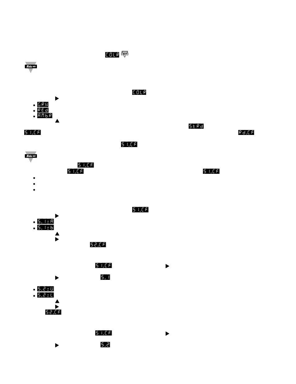 Cooper Instruments & Systems DFI Infinity CS Economy Digital Indicator User Manual | Page 21 / 36