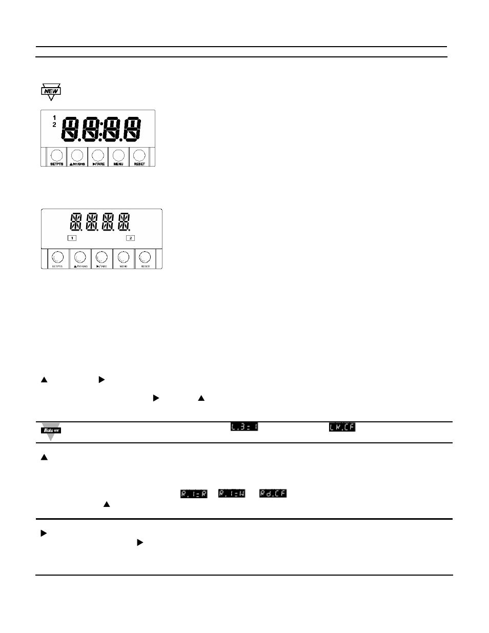 Cooper Instruments & Systems DFI Infinity CS Economy Digital Indicator User Manual | Page 7 / 36