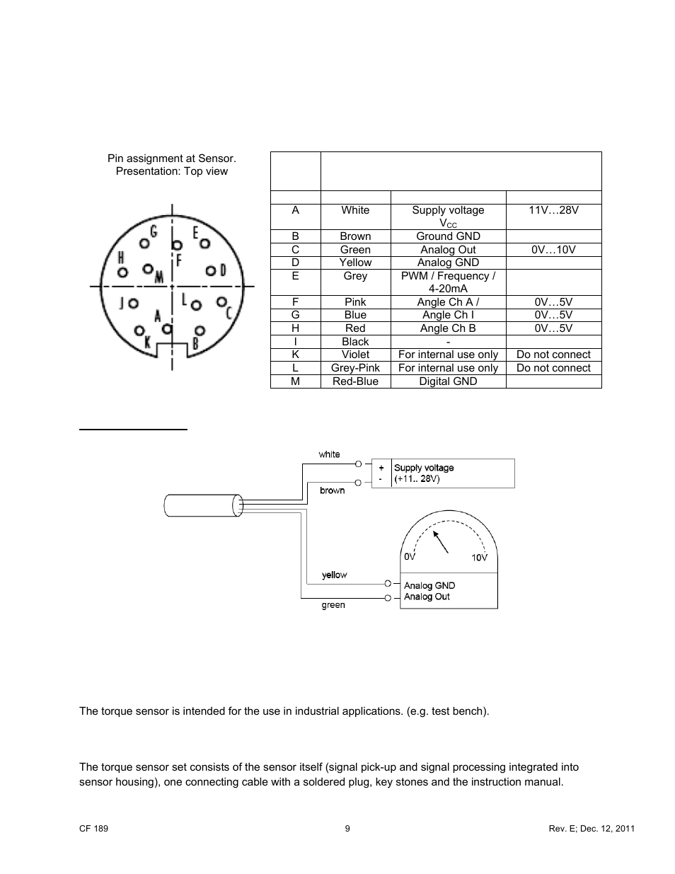 Cooper Instruments & Systems LXT 981 Torque Sensor User Manual | Page 9 / 13