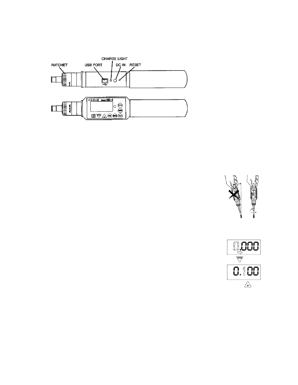 Cooper Instruments & Systems DTW 400 Digital Torque Tester / Screwdriver User Manual | Page 2 / 6