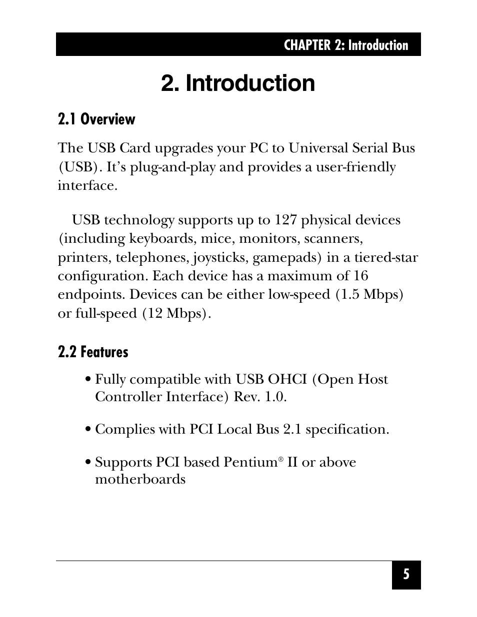 Introduction | Black Box IC136C User Manual | Page 6 / 23