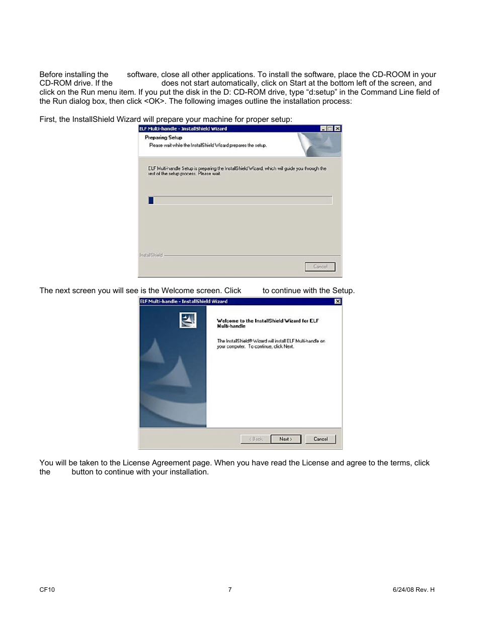 1 software installation | Cooper Instruments & Systems ELF 4200 Flexiforce Paper Thin Sensor User Manual | Page 10 / 57