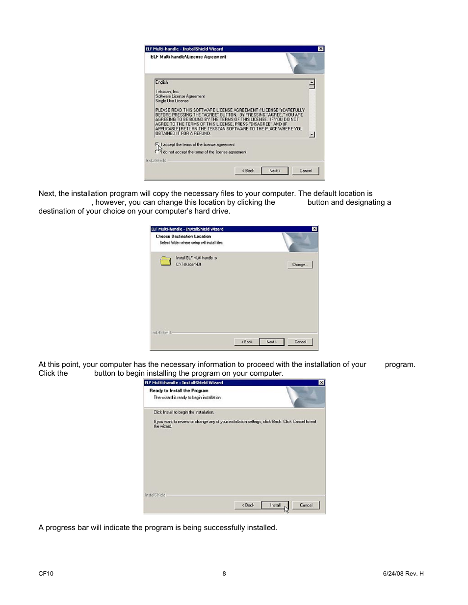 Cooper Instruments & Systems ELF 4200 Flexiforce Paper Thin Sensor User Manual | Page 11 / 57