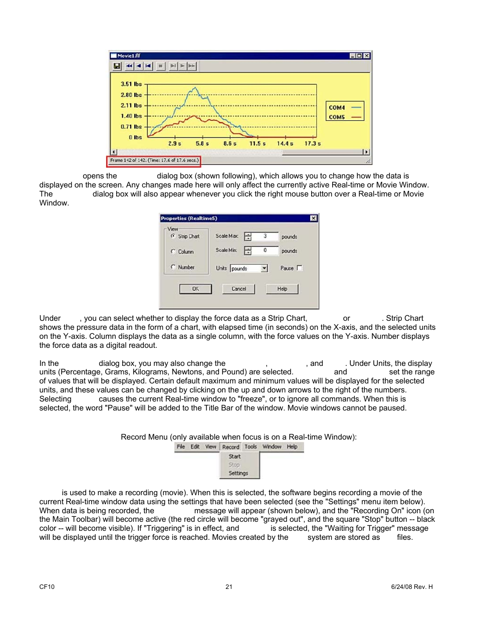 Cooper Instruments & Systems ELF 4200 Flexiforce Paper Thin Sensor User Manual | Page 24 / 57