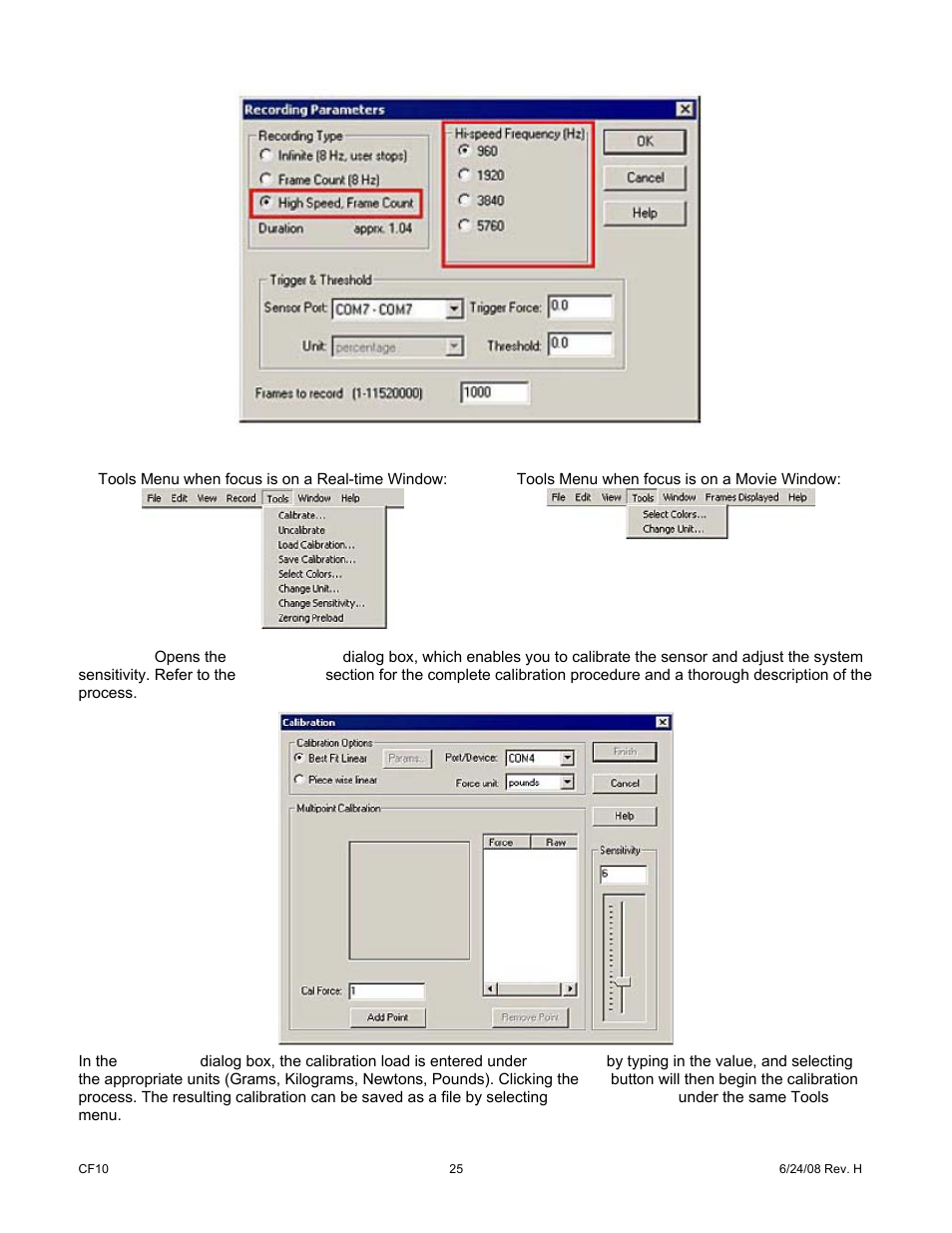 Cooper Instruments & Systems ELF 4200 Flexiforce Paper Thin Sensor User Manual | Page 28 / 57