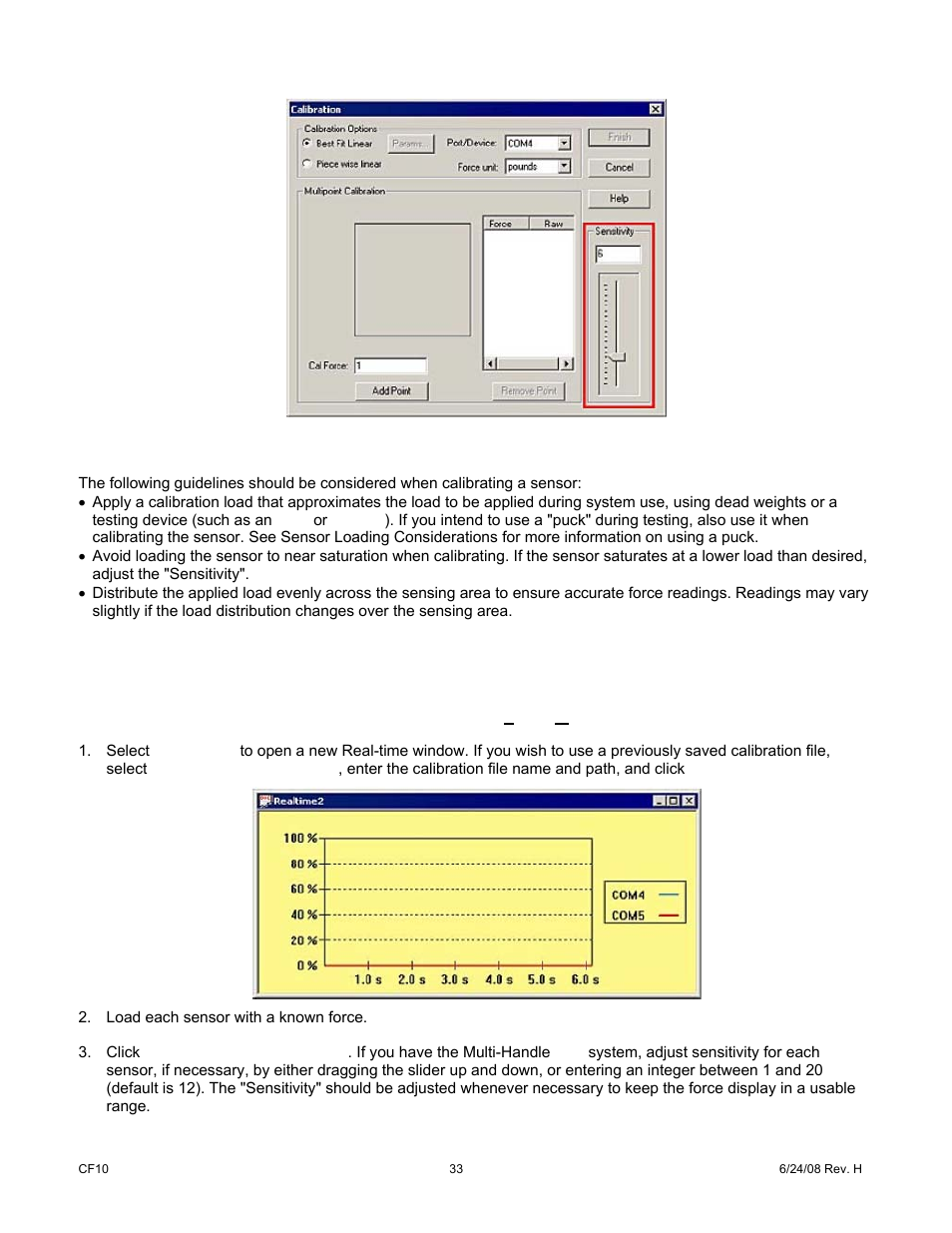 Cooper Instruments & Systems ELF 4200 Flexiforce Paper Thin Sensor User Manual | Page 36 / 57