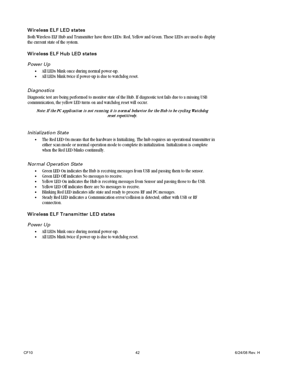 Cooper Instruments & Systems ELF 4200 Flexiforce Paper Thin Sensor User Manual | Page 45 / 57