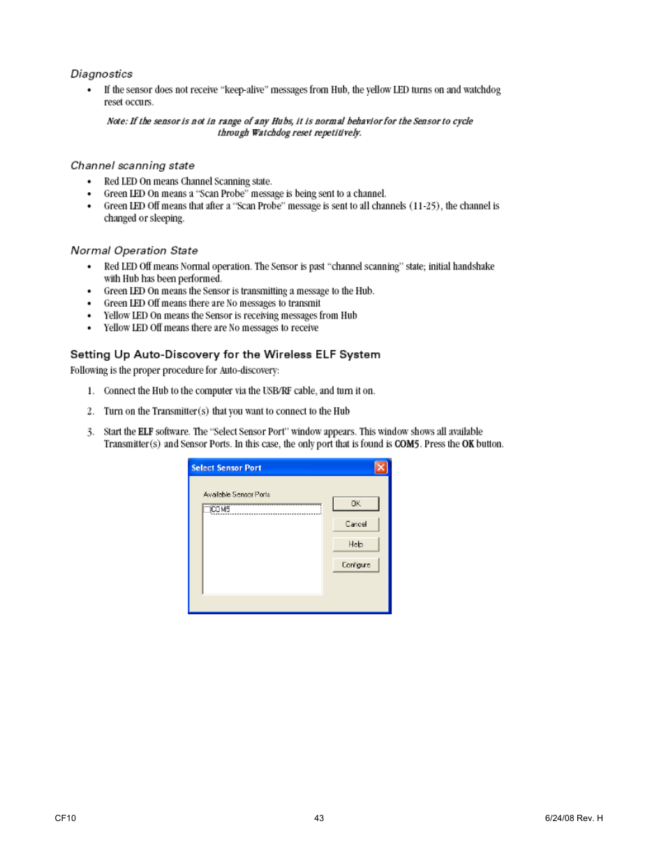 Cooper Instruments & Systems ELF 4200 Flexiforce Paper Thin Sensor User Manual | Page 46 / 57