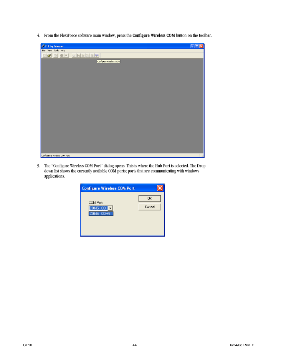 Cooper Instruments & Systems ELF 4200 Flexiforce Paper Thin Sensor User Manual | Page 47 / 57