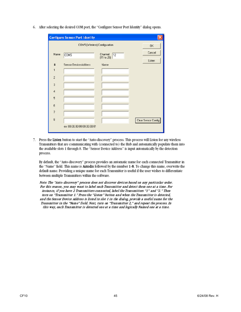 Cooper Instruments & Systems ELF 4200 Flexiforce Paper Thin Sensor User Manual | Page 48 / 57