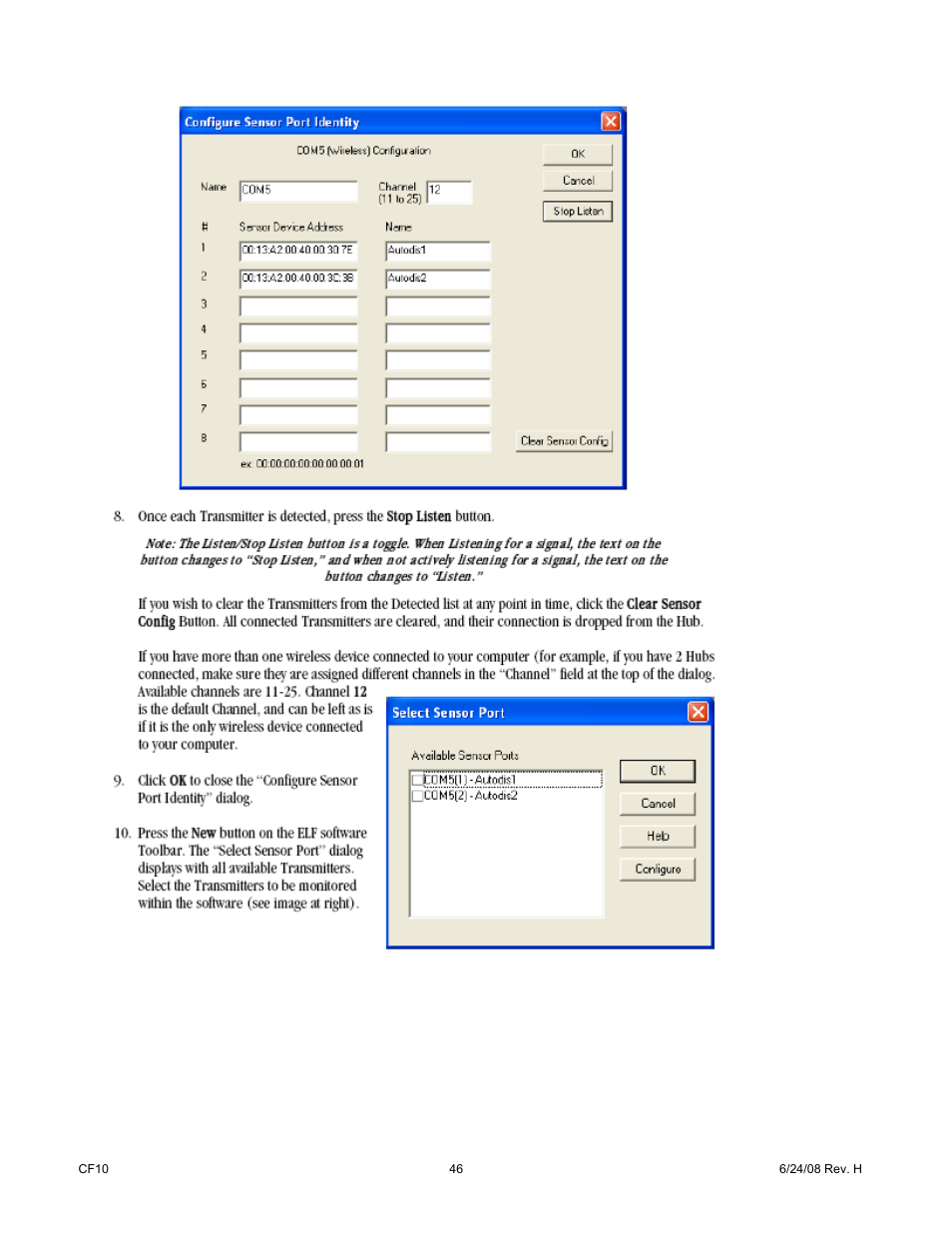 Cooper Instruments & Systems ELF 4200 Flexiforce Paper Thin Sensor User Manual | Page 49 / 57