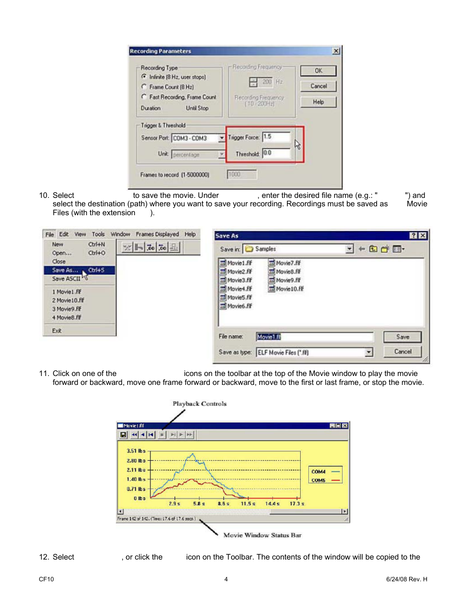 Cooper Instruments & Systems ELF 4200 Flexiforce Paper Thin Sensor User Manual | Page 7 / 57