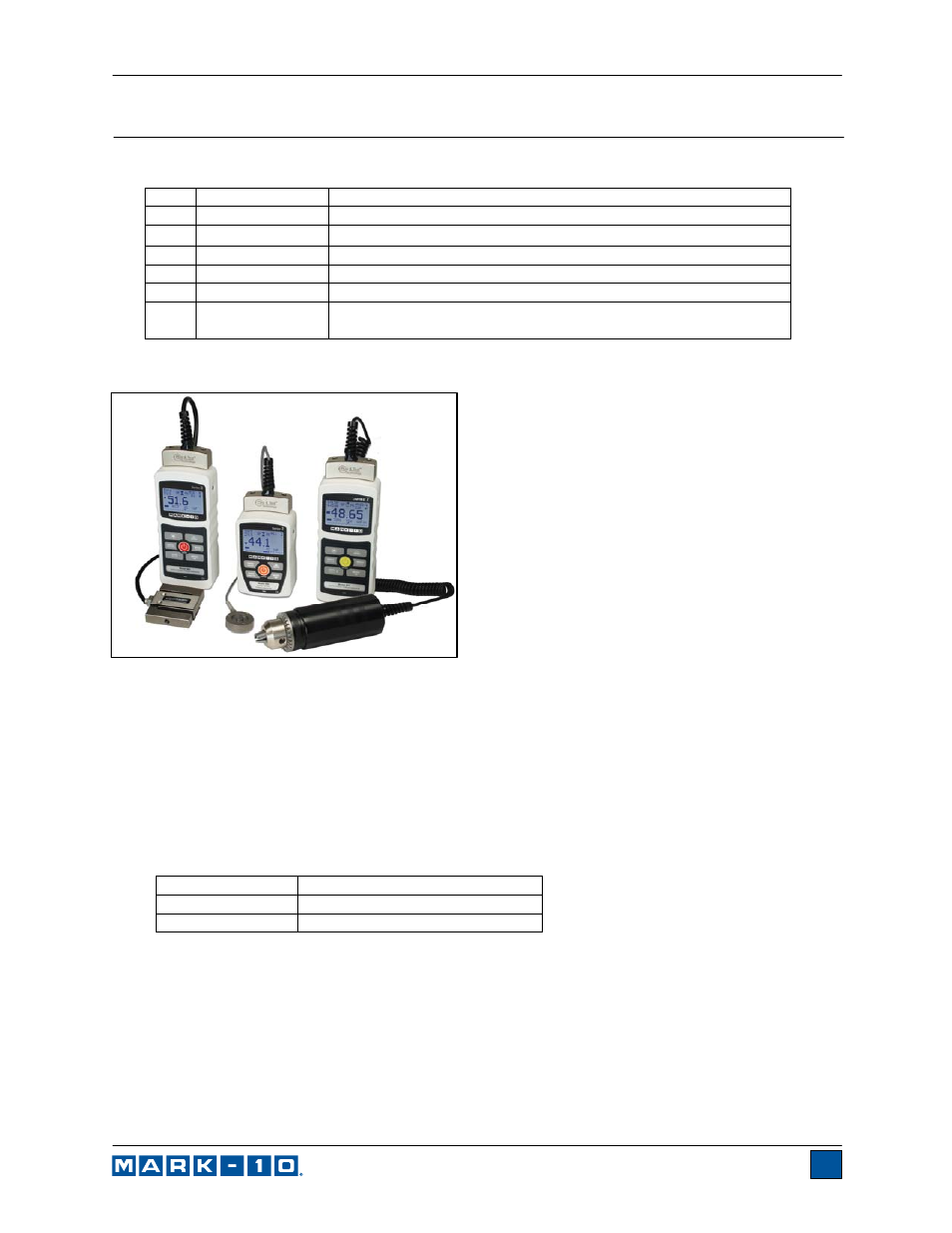 Cooper Instruments & Systems Model 7i Professional Force/Torque Indicator User Manual | Page 3 / 42