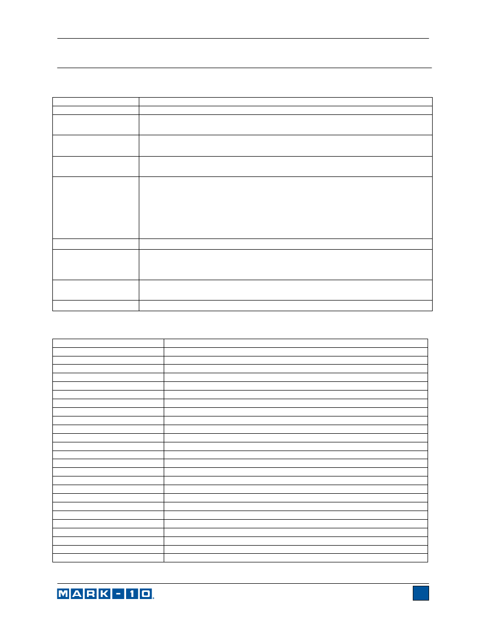 18 specifications | Cooper Instruments & Systems Model 7i Professional Force/Torque Indicator User Manual | Page 40 / 42